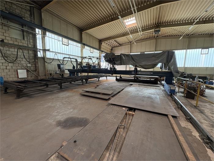 CNC-Brennschneidemaschine / Brennschneideanlage Messer Griesheim Omnimat SP10500